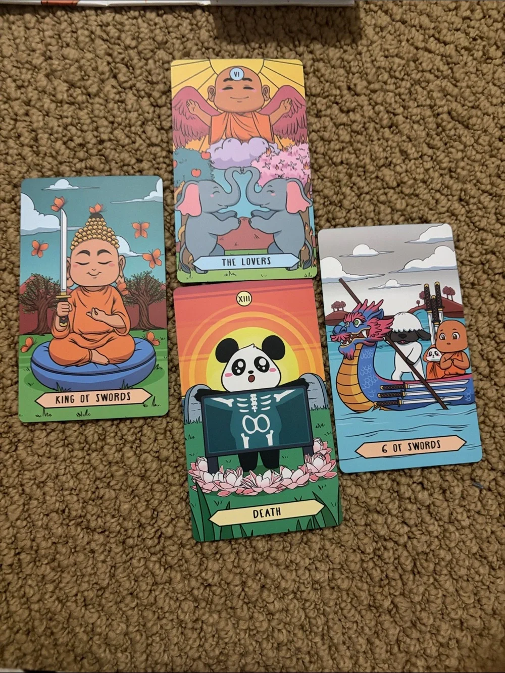 The Little Buddha Tarot - White & Pastel Deck (Limited Edition)